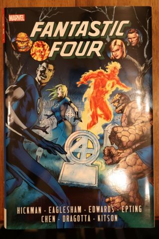 Marvel Fantastic Four By Hickman Omnibus Volume 1 Hardcover Hc Rare Oop