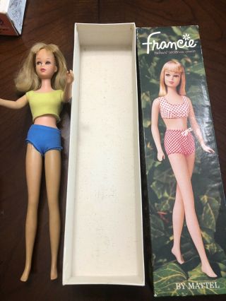 Francie Barbie Blonde Stock No 1140