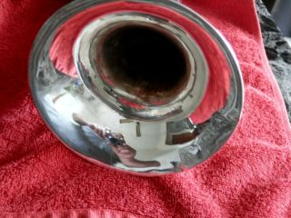 Vintage 1981 Vincent Bach Bundy Selmer Silver Trumpet Case & 7C MP 7