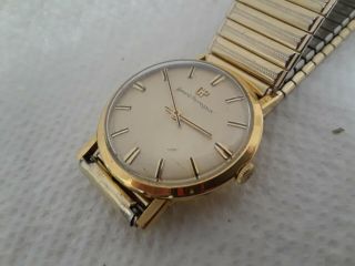 Vintage Wristwatch Girard Perregaux 17 J Swiss Gold Plated