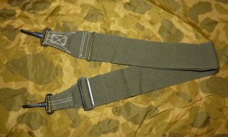 Ww2 Us Army Olive Green Cotton Canvas General Purpose Strap - 1945