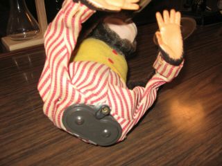 VINTAGE CK JOLLY CHIMP CYMBAL CLAPPING MONKEY / BATTERY OPERATED / JAPAN 5