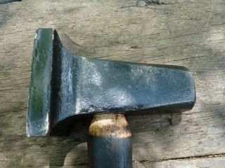 Vintage HELLER 5 lb.  Blacksmith/Anvil/Forge Mkd.  3 Flatter Hammer 8