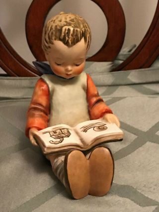 Vintage Goebel Hummel Bookworm Boy 14A Bookends TMK3 1960 - 1972 7
