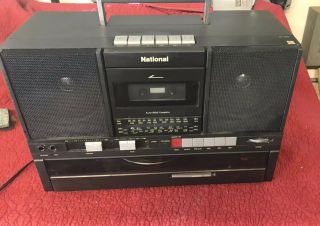 Vintage Rare Panasonic Sg - J500s Am/fm Cassette Turntable Boombox Ghetto Blaster