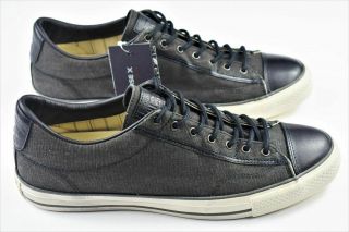 Converse X John Varvatos Vintage Slip On Shoes Mens Black Chuck Taylor Size 9