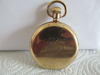 Vintage Swiss made pocket watch gold plated and 2