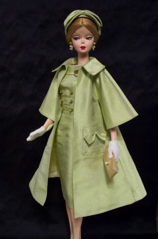 Ooak Outfit Made For Vintage Silkstone Barbie By D_b Handmade One Of A Kind Pink