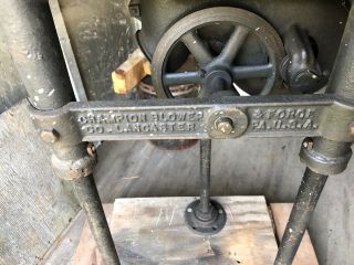 Portable Vintage Forge by Champion Blower & Forge Co. ,  Lancaster,  PA 2
