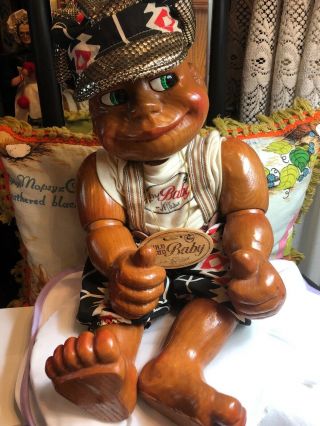 Naber Baby 1993 Clarence Wild Wood Baby Signed Rare 176