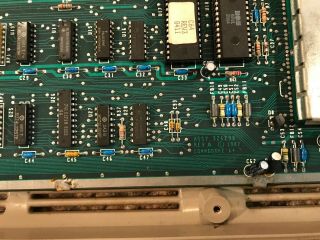 RARE Vintage SILVER Label Commodore 64 SR 14767 Rev A motherboard 3