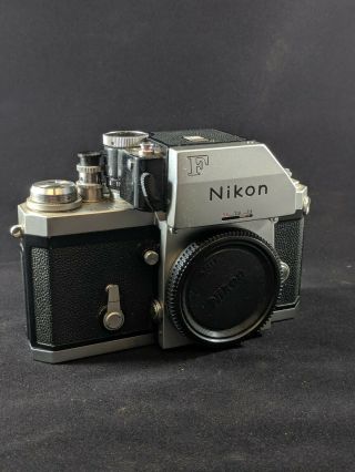 Vintage Nikon F Photomic 35mm Slr Film Camera Body Only