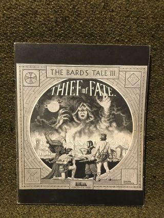 Vintage THE BARD ' S TALE III: THIEF OF FATE Apple II,  Clue Book EA Computer Game 6