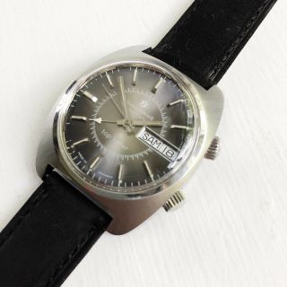 Vintage 1970’s German Junghans Top Timer Automatic Watch As 5008 Serviced Rare