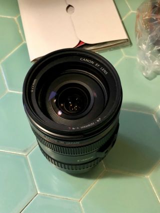 Canon EF 24 - 105mm f/4 II IS L USM Lens,  rarely. 3