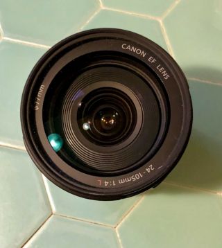 Canon EF 24 - 105mm f/4 II IS L USM Lens,  rarely. 4