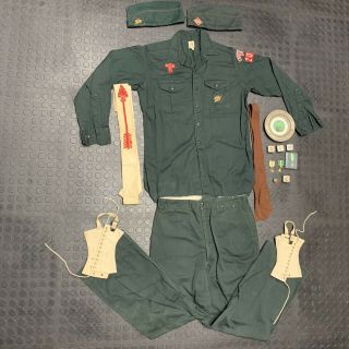 Rare Vintage Bsa 50s 60s Explorer Boy Scout Uniform Badges Pants Shirt Tie
