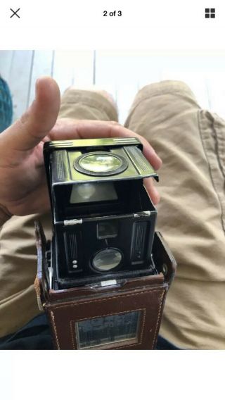 Vintage Rolleiflex 3.  5 Camera Zeiss 75mm 1:3.  5 Lens 1954 11