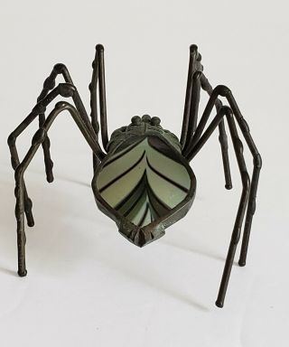 Vintage Orient And Flume Art Glass Spider