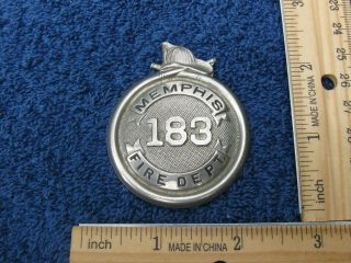 Vintage Memphis Tennessee Fire Department Fireman Firefighter Breast Badge