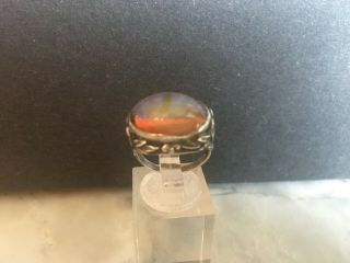 Antique Steriling Silver And Moonstone? Ring