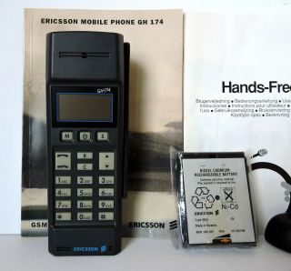 Vintage Ericsson Gh 174 Mobile Cell Phone &