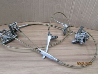 Vintage Resilion Alloy Complete Cantilever Brake Set Cables And Levers (j22)