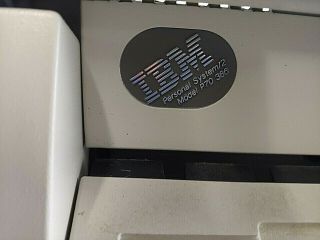 Vintage IBM PS/2 Model P70 386 PC with 386 CPU - Needs Memory and HD - 8573 - 061 5