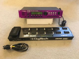 Digitech 2120 Artist Tube Preamp/multi - Effects & C1 Footswitch/pedal - Rare