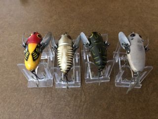 Heddon Crazy Crawler Fishing Lures - (4) 4