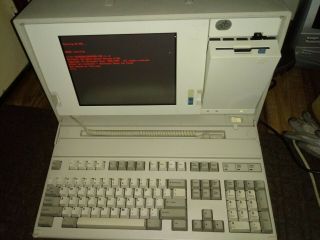 Vintage 1990 Ibm P - 70 Ps/2 Personal System Computer Model 8573 P70 386 Portable