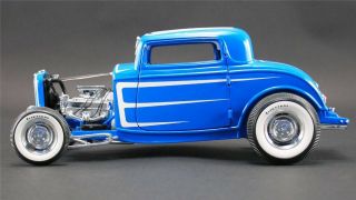 1932 Ford Deuce Grand National Lazer Blue Metallic Acme 1:18 Gmp Vintage 1805008