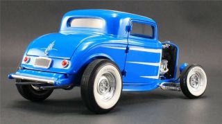 1932 FORD DEUCE GRAND NATIONAL LAZER BLUE METALLIC ACME 1:18 GMP VINTAGE 1805008 7