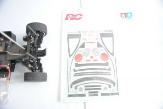 Vintage 1/10 Scale VW Buggy Kit Off - Road Racer RC Tamiya Volkswagen Beetle 4