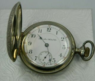 Exquisite Vintage Hamilton Watch Co.  17 Jewel Hand Winding Pocket Watch M