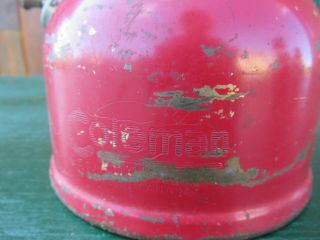 Vintage Coleman Lantern RED Model 200 Made in Canada Dated 5 60 1960 6