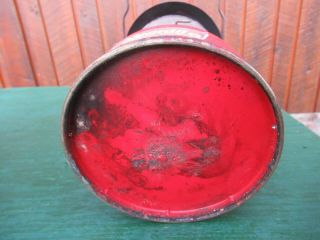 Vintage Coleman Lantern RED Model 200 Made in Canada Dated 5 63 1963 7