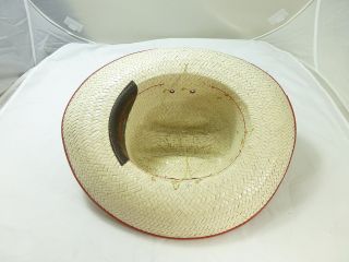 Vintage IH International Harvester Cowboy Hat Medium Cub Cadet Farmall 60s 4