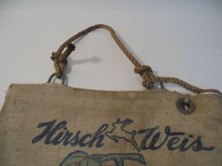 Vintage Hirsch Weis - 150mL Canvas Self Cooling Water Bag 3