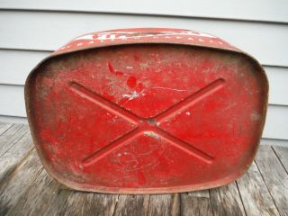 VINTAGE FIRESTONE BOAT MOTOR CAN OIL CAN 4.  5 GALLON RARE NR Sign neat 7