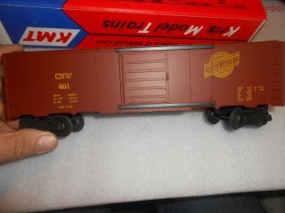 Vintage KMT Kris Model Trains C&NW Chicago & North Western Boxcar 2