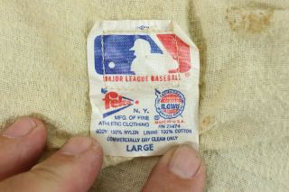 Vintage 1970 ' s NY Yankees Satin Jacket Felco Varsity MLB Licensed Baseball Sz L 4