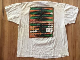 Vintage REM Automatic for the People Shirt Concert XL RARE Checkers 92 6