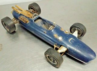 Vintage 1/12 Cox Dan Gurney Eagle Gas Powered Indy 500 Rc Tether Car - Fix Me