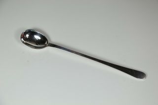 Tiffany & Co.  Sterling Silver Salem Iced Tea Spoon Vintage No Monogram 7 1/2 "
