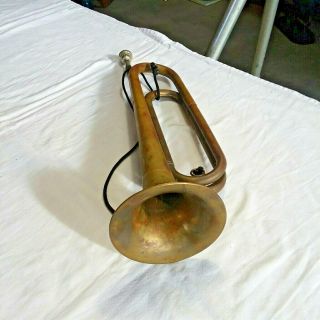 Vintage Rexcraft Brass Official Bugle Of The Boy Scouts Of America