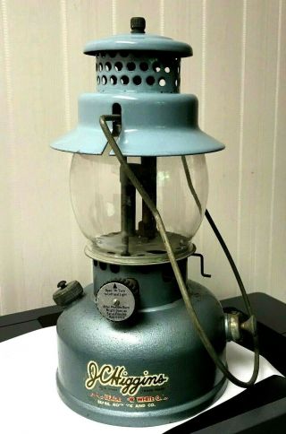 Vintage J C Higgins Sears Roebuck Single Mantle Gas Lantern