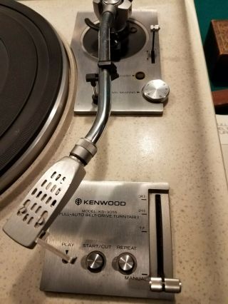 Vintage KENWOOD KD - 3055 belt drive Turntable.  I purchased this in 1978 2