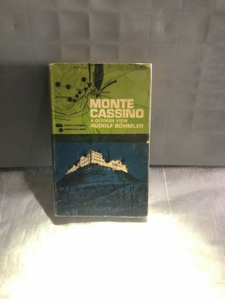Monte Cassino: A German View By Rudolf Bohmler