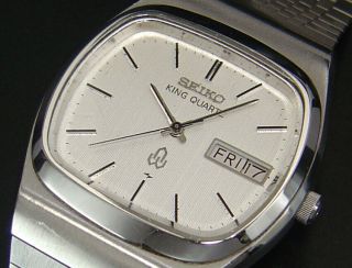 Seiko King Quartz (full) 1978 Vintage Mens Watch 5856 Reloj